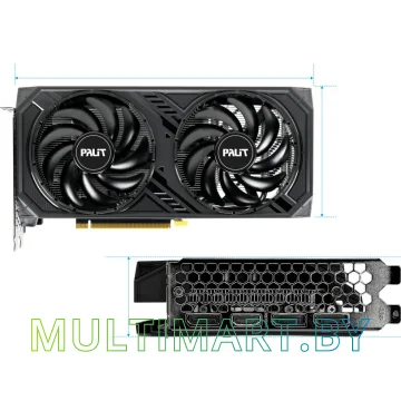 Видеокарта Palit GeForce RTX 4060 Dual V1 8GB GDDR6 (NE64060019P1-1070D V1) картинка 9